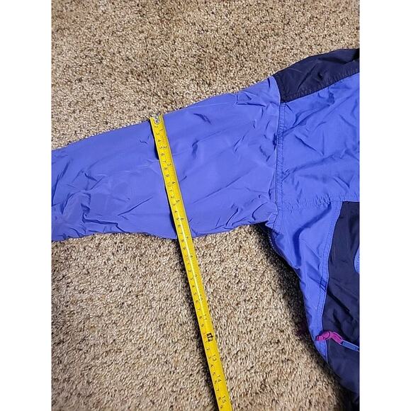 VTG Sierra Designs Anorak Pullover Jacket SZ Medium hooded quarter zip Womens - Picture 9 of 14